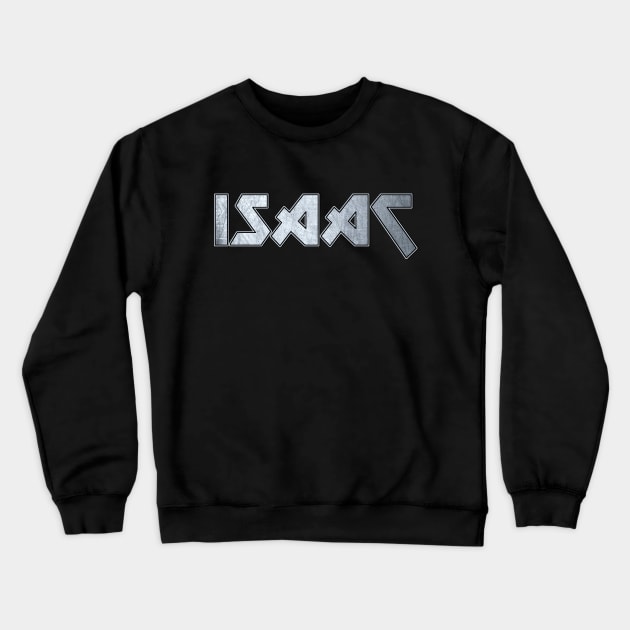 Heavy metal Isaac Crewneck Sweatshirt by KubikoBakhar